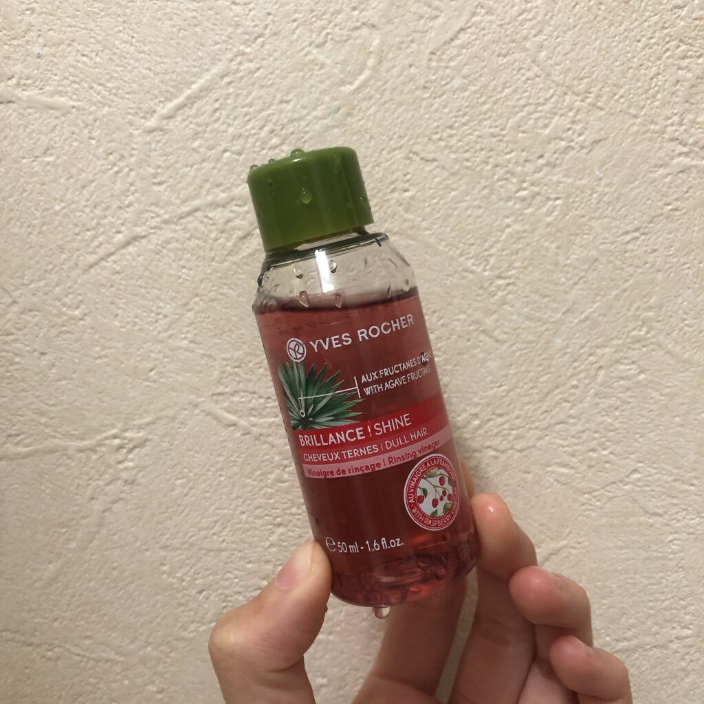 リンシングビネガー シルキーシャイン さらキララズベリー/イヴ・ロシェ/洗い流すヘアトリートメントを使ったクチコミ（1枚目）