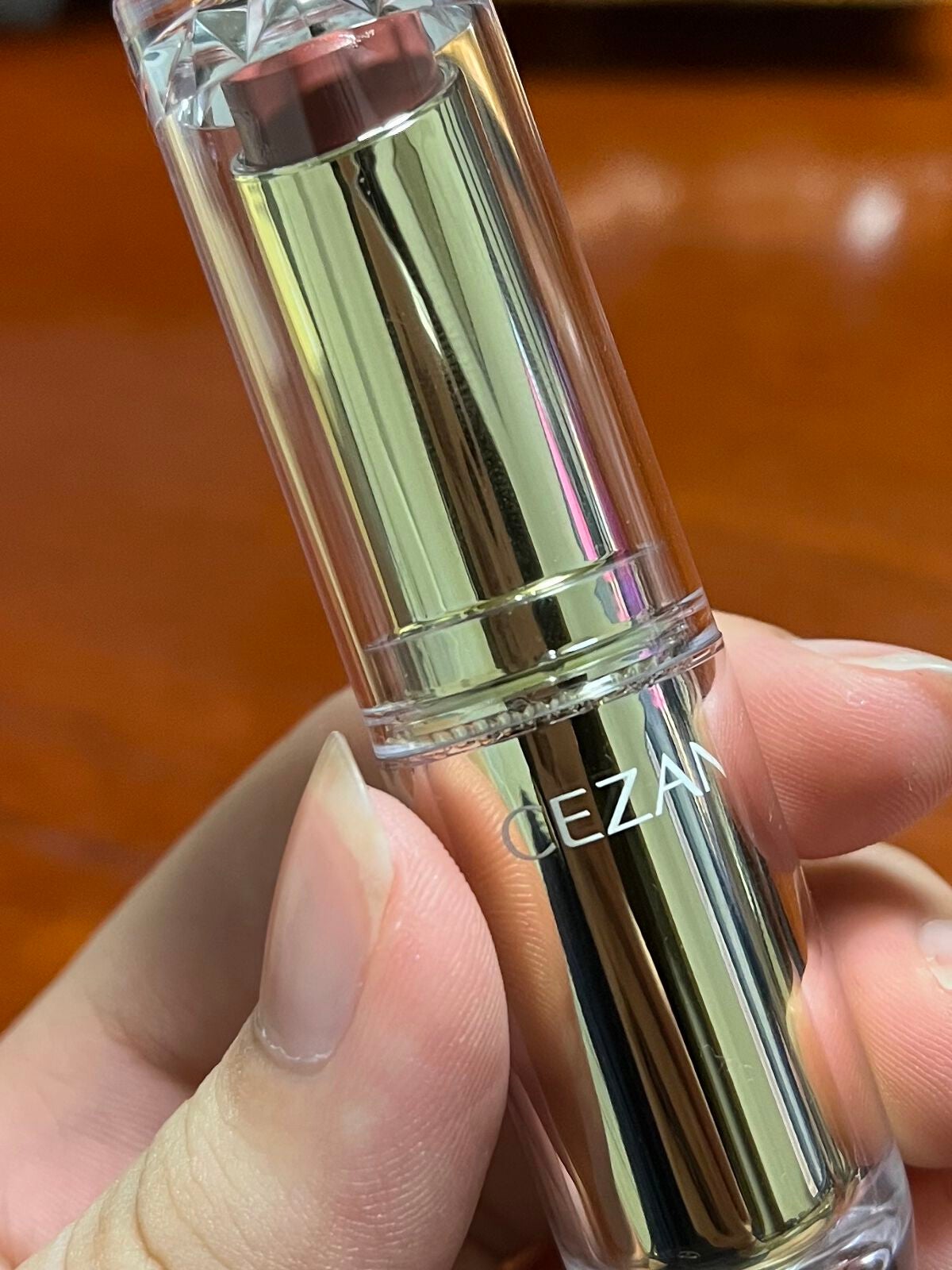 ラスティンググロスリップ/CEZANNE/口紅を使ったクチコミ(1枚目)