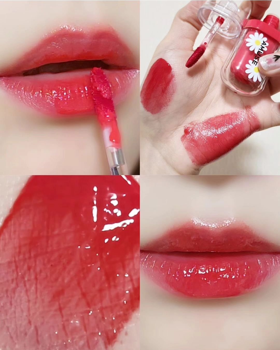 ジェルフィットティント/AMUSE/リップティントを使ったクチコミ（2枚目）