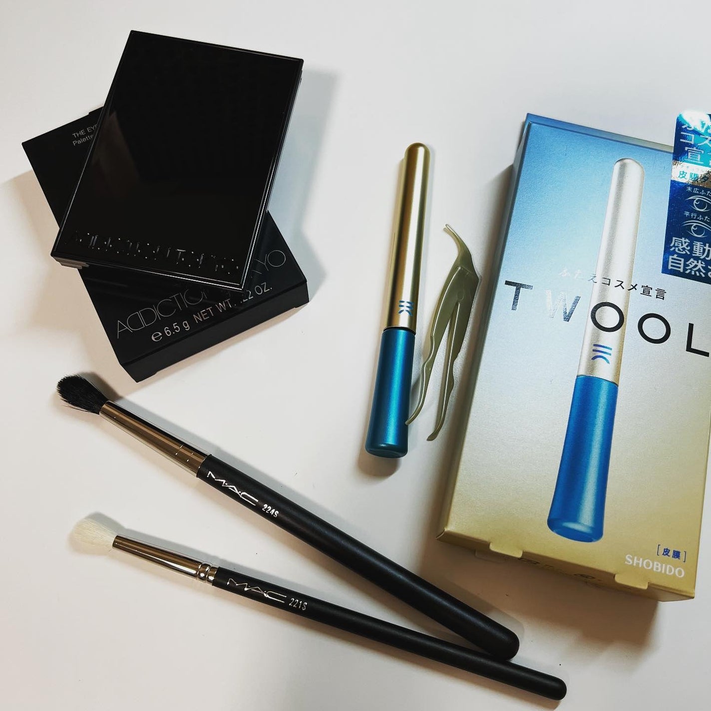 #224 テーパード ブレンディング ブラシ/M・A・C/メイクブラシを使ったクチコミ(2枚目)