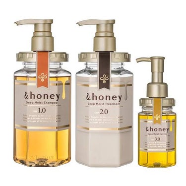 &honey Melty モイストリペア シャンプー1.0／モイストリペア ヘアトリートメント2.0/&honey/シャンプー・コンディショナーを使ったクチコミ（1枚目）