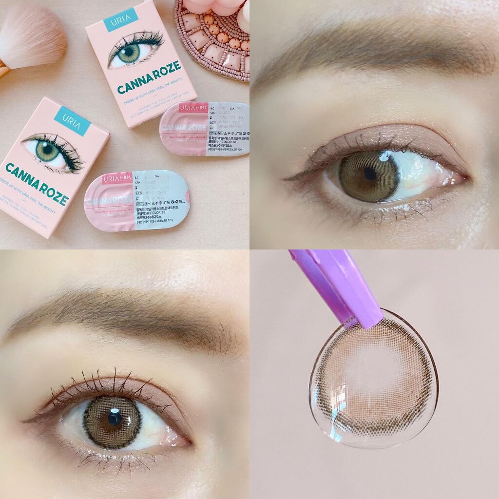 CANNA ROZE 1year/URIA i-DOL/カラーコンタクトレンズを使ったクチコミ(2枚目)