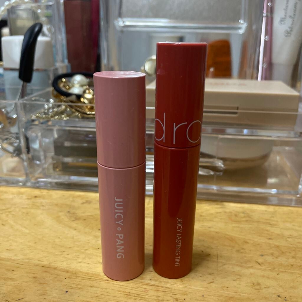 ジューシーラスティングティント/rom&nd/リップティントを使ったクチコミ(1枚目)