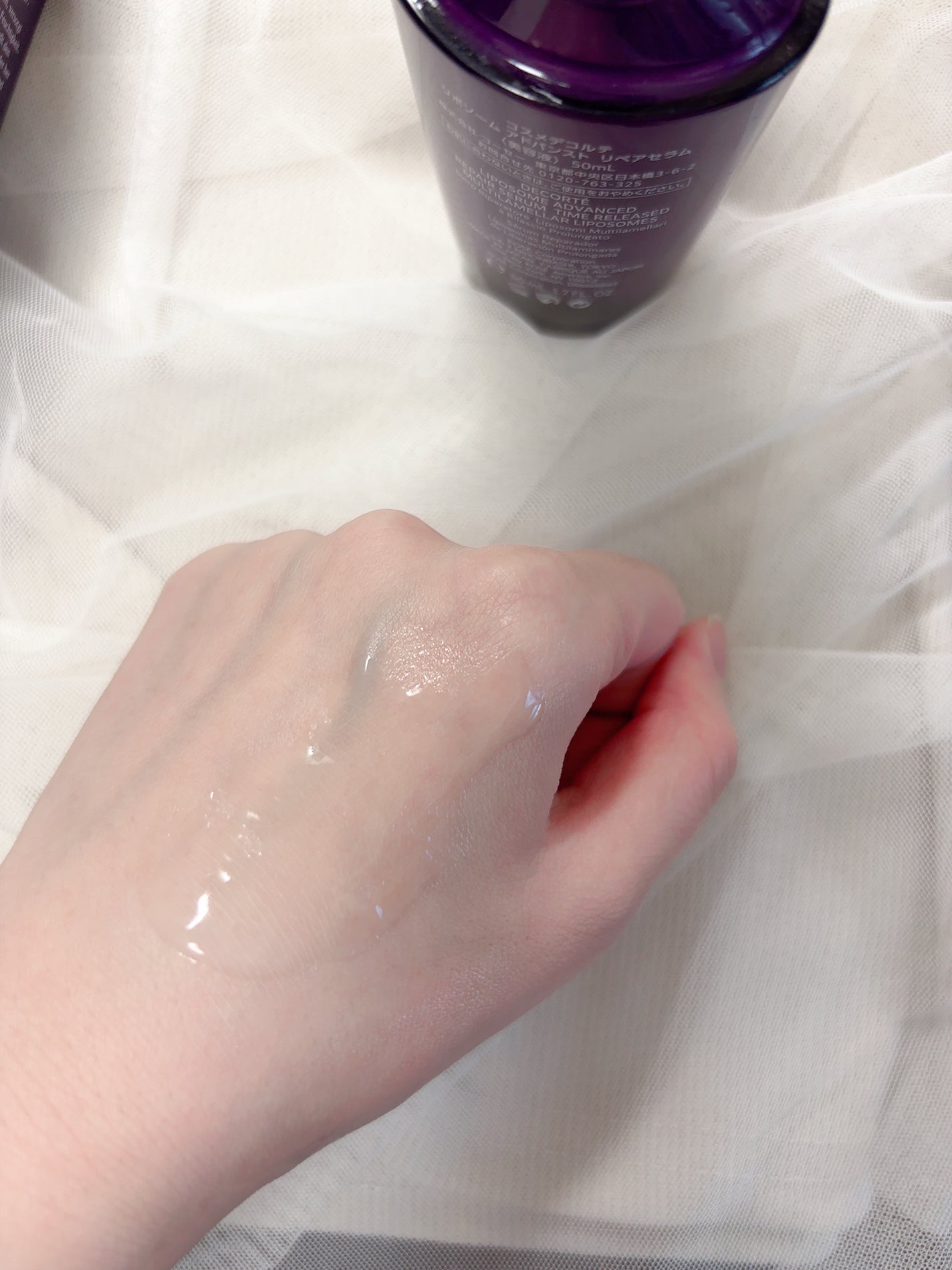 リポソーム アドバンスト リペアセラム/DECORTÉ/美容液を使ったクチコミ(4枚目)