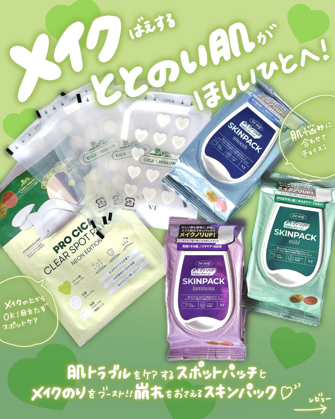 プロCICA クリアスポットパッチ/VT/その他スキンケアを使ったクチコミ(2枚目)