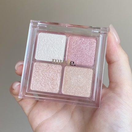 フルブルームグロウパレット/mude/アイシャドウパレットを使ったクチコミ(2枚目)