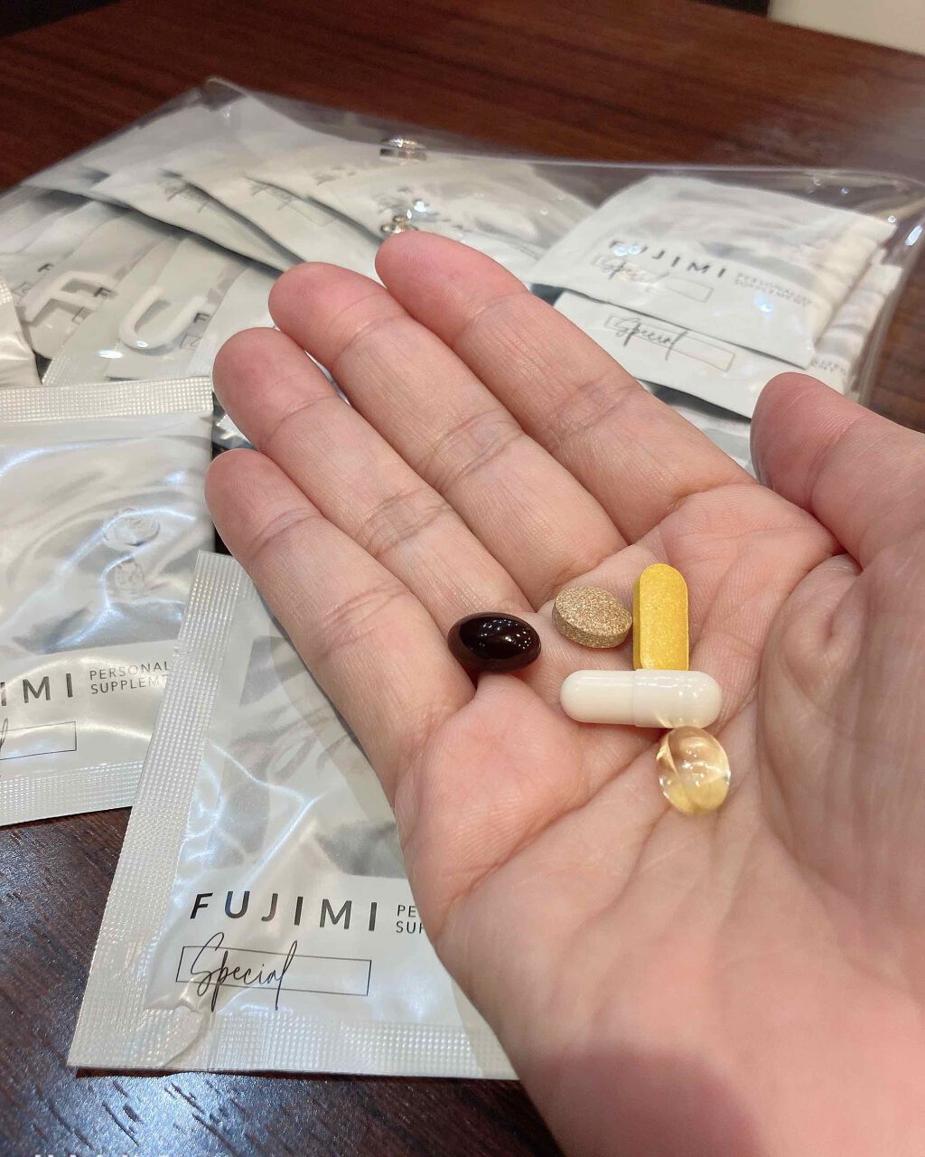 パーソナライズサプリメント「FUJIMI(フジミ)」/FUJIMI/健康サプリメントを使ったクチコミ(5枚目)