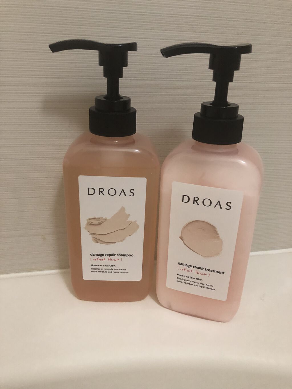 ダメージリペアシャンプー／トリートメント/DROAS/市販シャンプーを使ったクチコミ（1枚目）