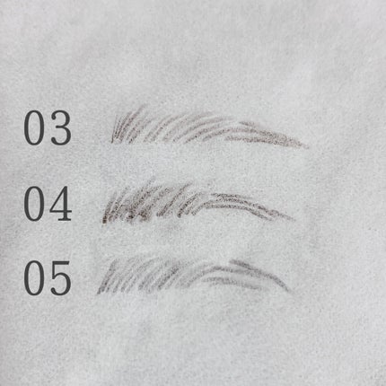 超細芯アイブロウ/CEZANNE/アイブロウペンシルを使ったクチコミ(2枚目)