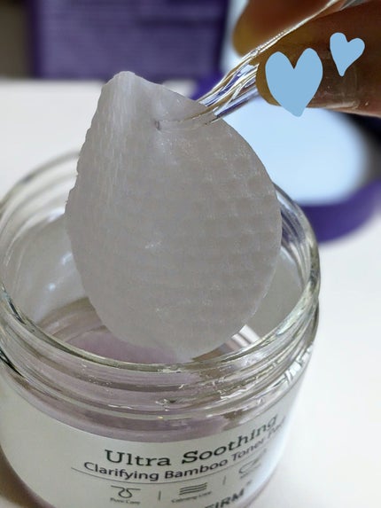 DERMAFIRMウルトラスーディングクラリファイングバンブートナーパッド/ダーマファーム/トナーパッドを使ったクチコミ(7枚目)