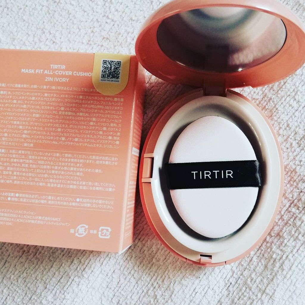 マスクフィットオールカバークッション/TIRTIR(ティルティル)/クッションファンデーションを使ったクチコミ（2枚目）