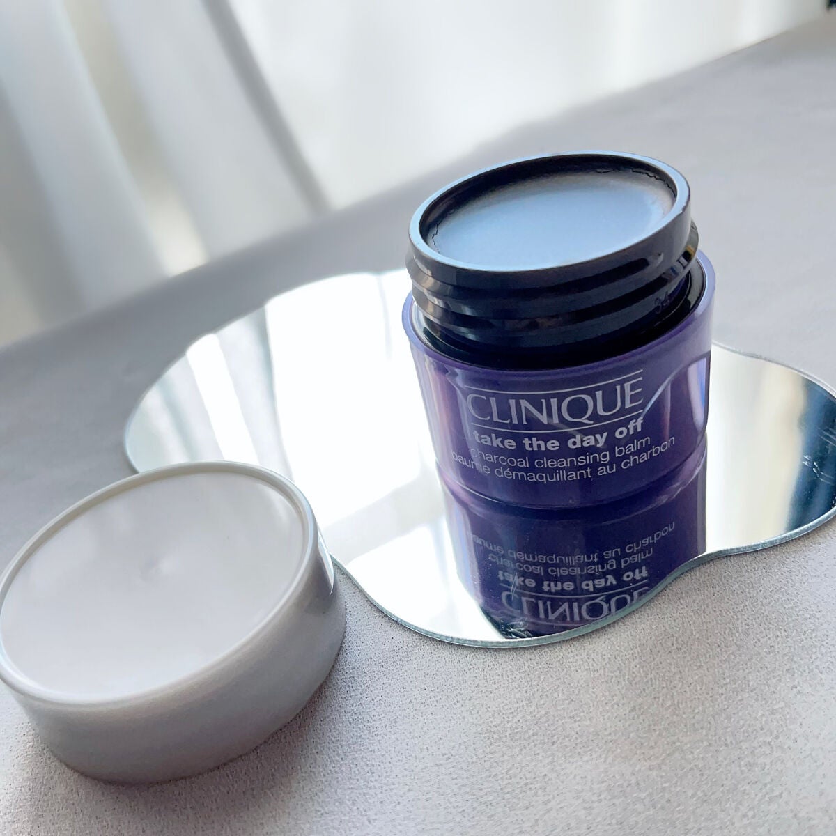 テイク ザ デイ オフ クレンジング バーム チャコール/CLINIQUE/クレンジングバームを使ったクチコミ(4枚目)