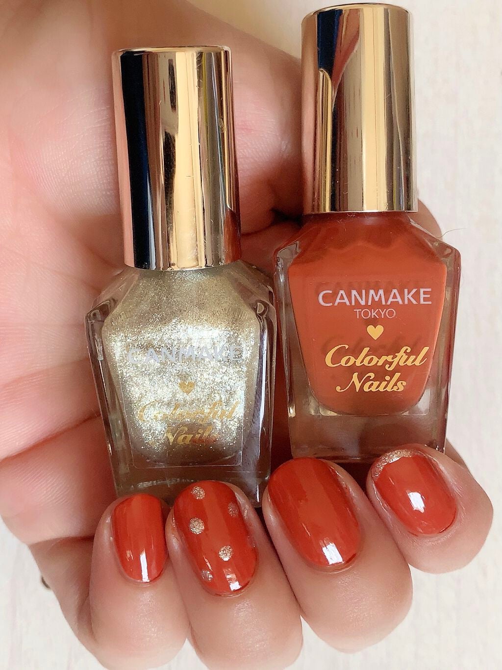 カラフルネイルズ/キャンメイク/マニキュアを使ったクチコミ(1枚目)