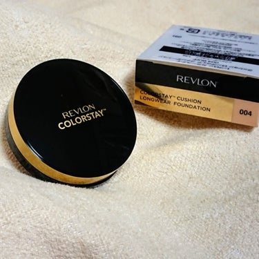 カラーステイ クッション ロングウェア ファンデーション/REVLON/クッションファンデーションを使ったクチコミ（1枚目）