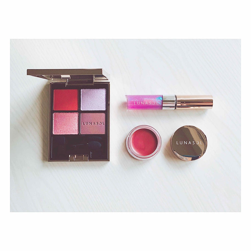 ホリデーフェイバリット2019/LUNASOL/メイクアップキットを使ったクチコミ(1枚目)