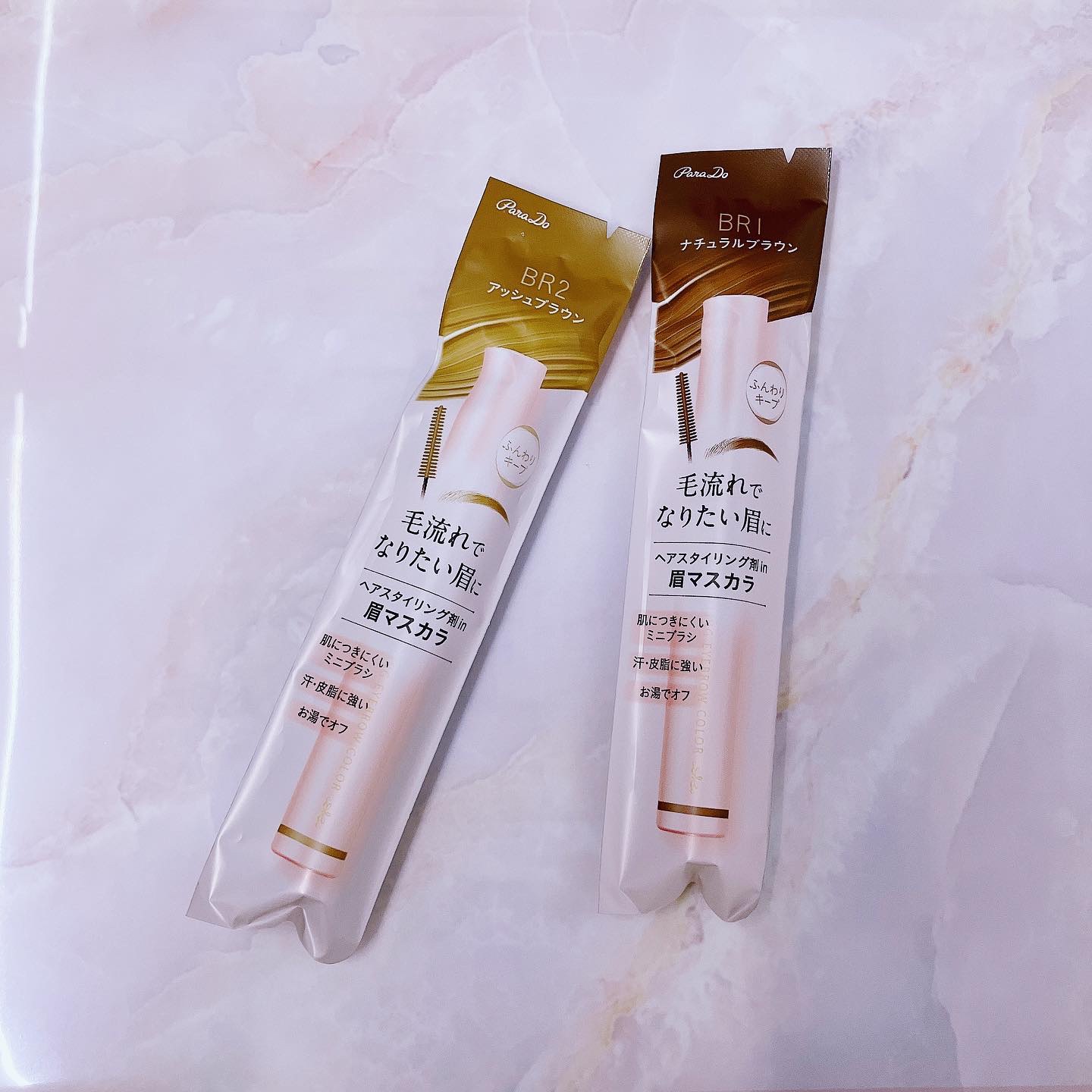 スタイリングアイブロウカラー/パラドゥ/眉マスカラを使ったクチコミ（1枚目）