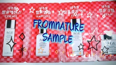 ♥FROM NATURE♥

✼••┈┈••✼••┈┈••✼••┈┈••✼••┈┈••✼
★SAMPLE★

商品購入でお試し頂きました！

酵母エッセンス配合★
水分補給♪
シワにも有効！
