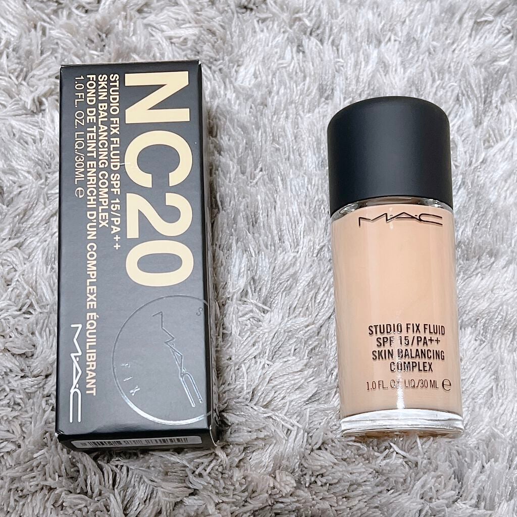 スタジオフィックス フルイッド SPF 15/M・A・C/リキッドファンデーションを使ったクチコミ(1枚目)