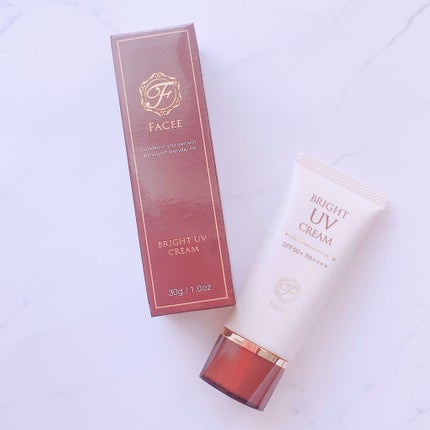 ブライトUVクリーム/Facee/日焼け止めクリームを使ったクチコミ(1枚目)