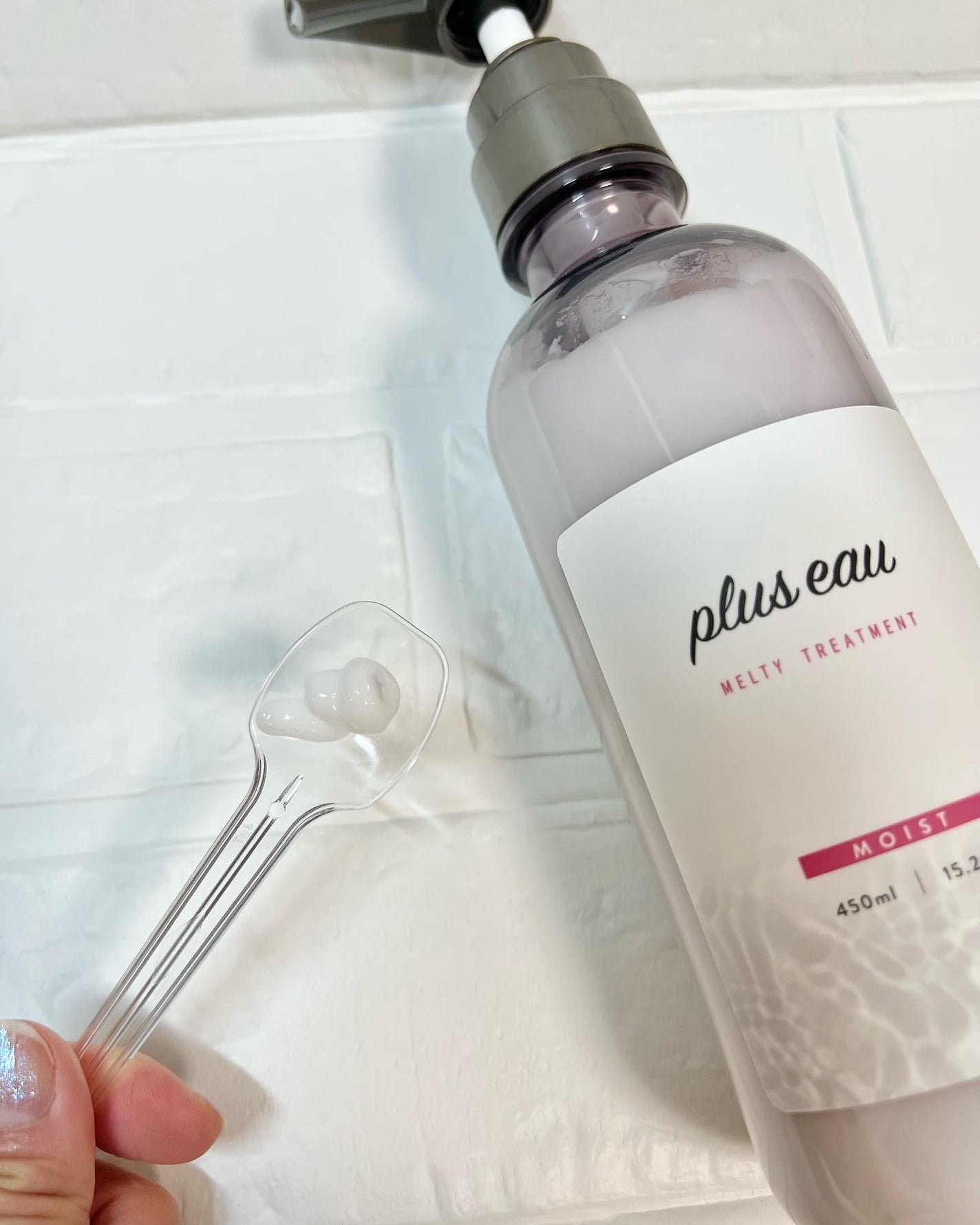 プリュスオー メルティシャンプー/メルティトリートメント/plus eau/市販シャンプーを使ったクチコミ(4枚目)