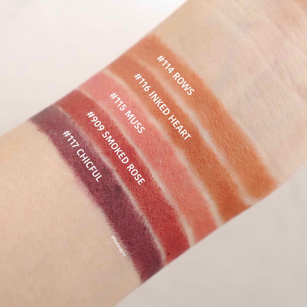 3CE LIP COLOR MINI KIT/3CE/口紅を使ったクチコミ(2枚目)