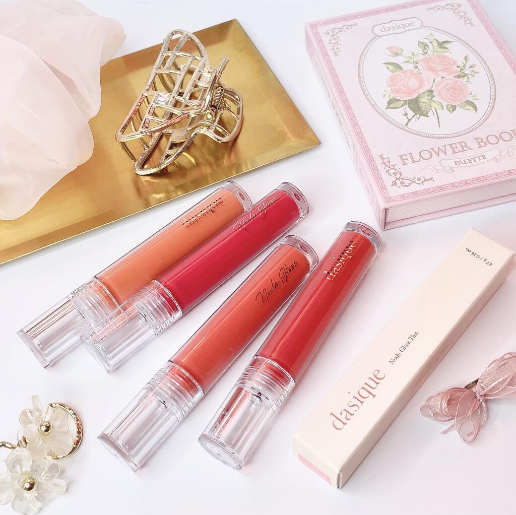 ヌードグロスティント/dasique/リップティントを使ったクチコミ（1枚目）