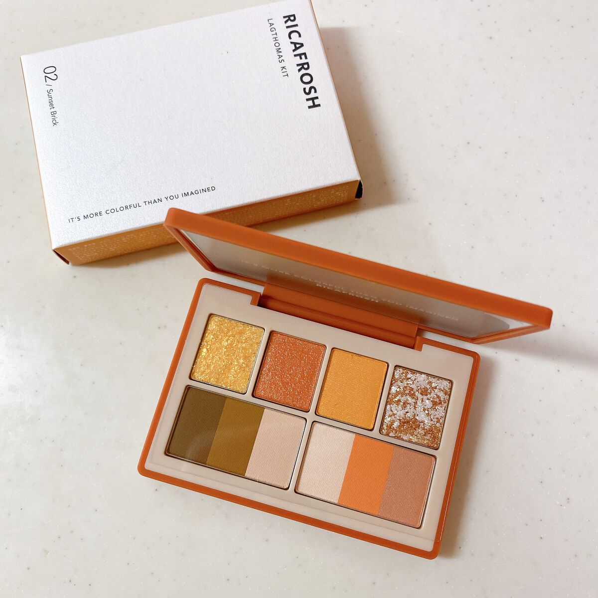 ラグトーマス・キット/RICAFROSH/アイシャドウパレットを使ったクチコミ(2枚目)