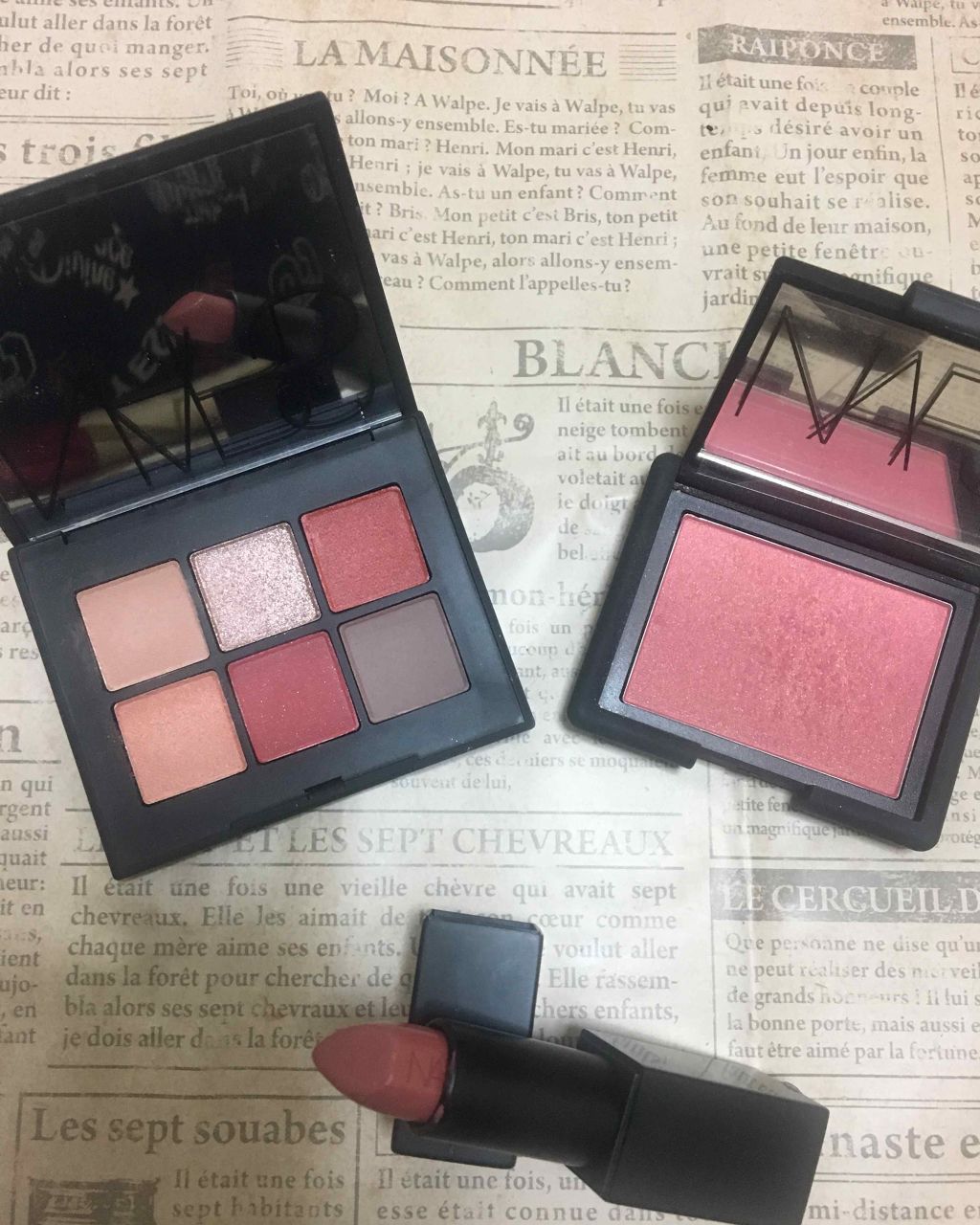 オーデイシャスリップスティック/NARS/口紅を使ったクチコミ（1枚目）