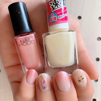 AC クイックドライベース&ハードナー/AC MAKEUP/ネイルベースコートを使ったクチコミ(1枚目)