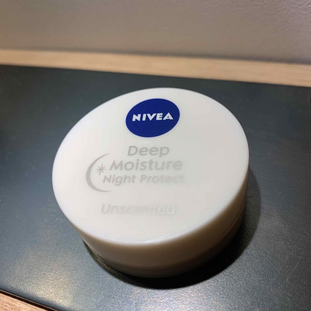 ディープモイスチャーナイトプロテクト　無香料/ニベア/リップマスクを使ったクチコミ（1枚目）