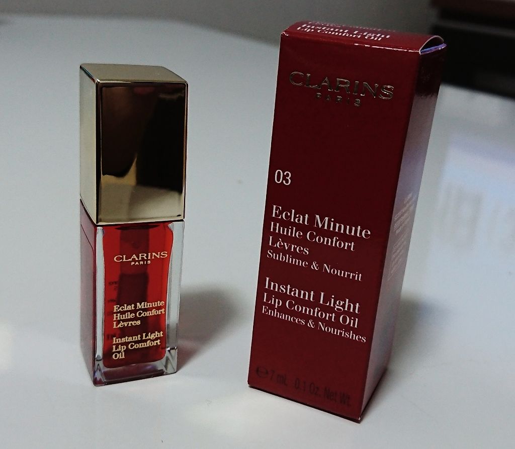 コンフォート リップオイル /CLARINS/リップグロスを使ったクチコミ(2枚目)