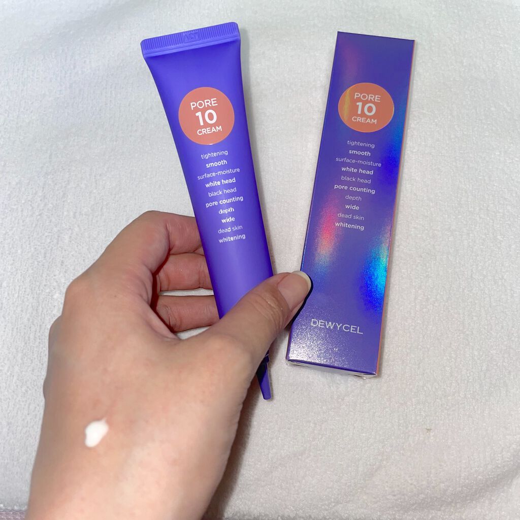 ポアーテンクリーム/DEWYCEL/化粧下地を使ったクチコミ(2枚目)