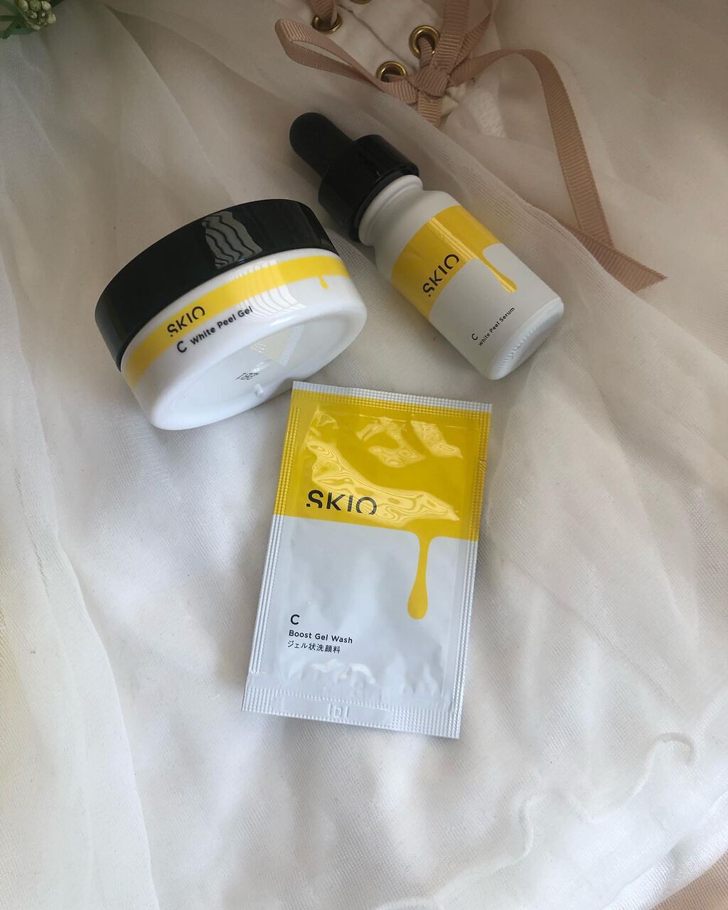 VC ホワイトピールセラム/SKIO/ブースター・導入液を使ったクチコミ(8枚目)