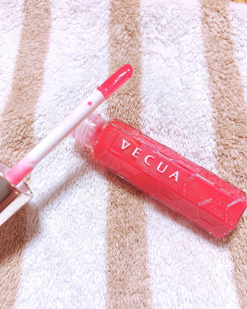 ワンダーハニー 彩り果実のリップネクター/VECUA Honey/リップグロスを使ったクチコミ（1枚目）