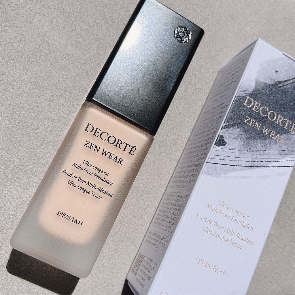ゼン ウェア フルイド/DECORTÉ/リキッドファンデーションを使ったクチコミ(3枚目)