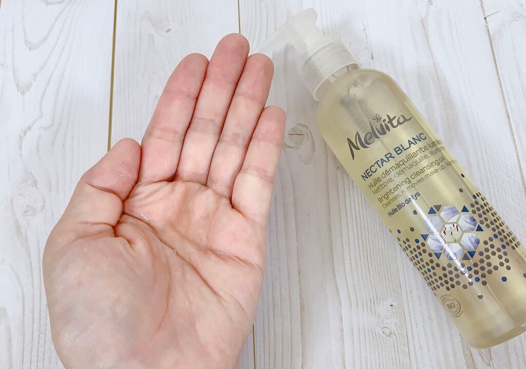 ネクターブラン クレンジングオイル /Melvita/オイルクレンジングを使ったクチコミ(3枚目)