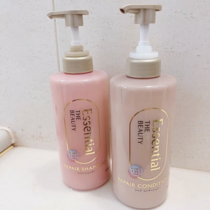 ザビューティ リペアシャンプー・コンディショナー/エッセンシャル/市販シャンプーを使ったクチコミ(1枚目)