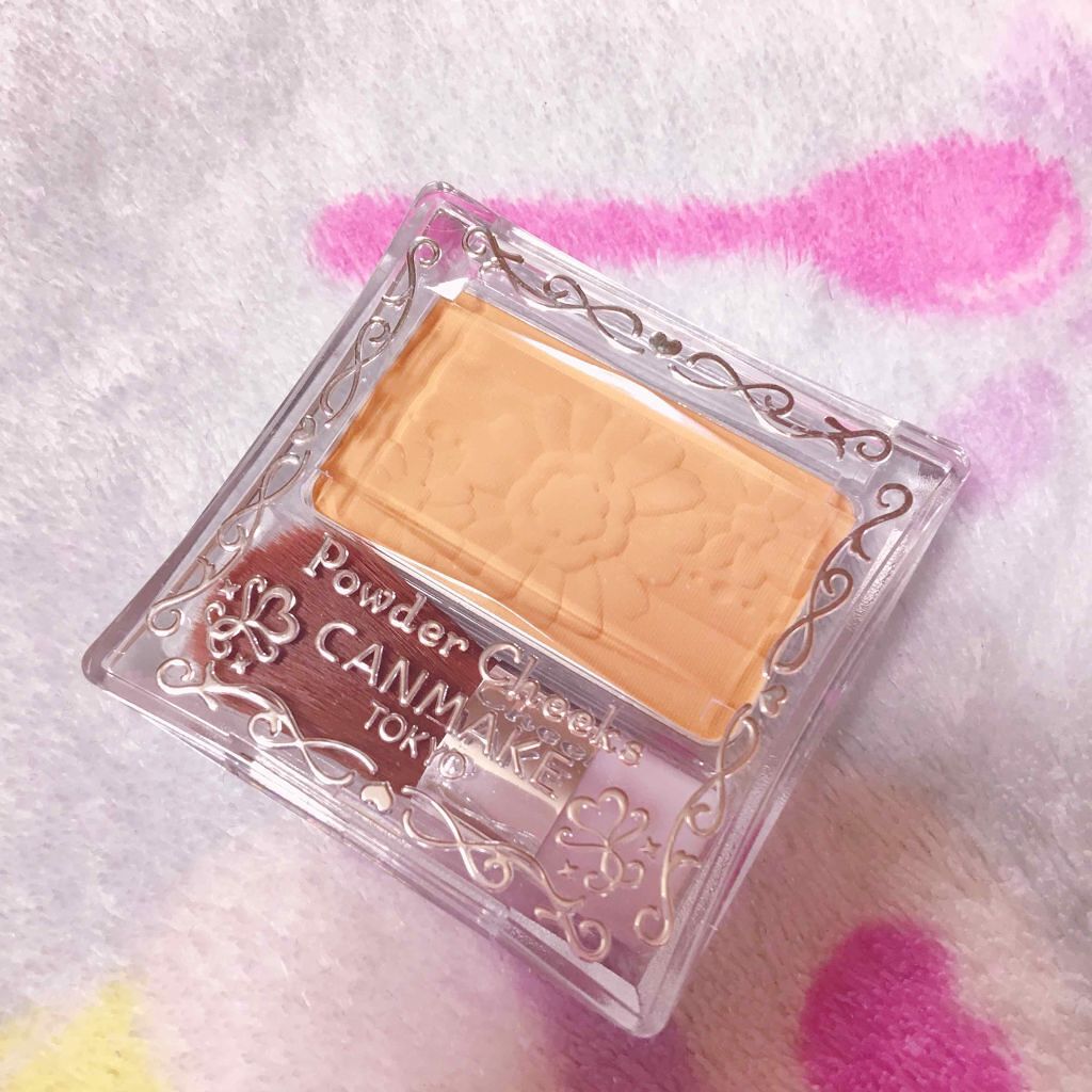 【旧品】パウダーチークス/キャンメイク/パウダーチークを使ったクチコミ(1枚目)