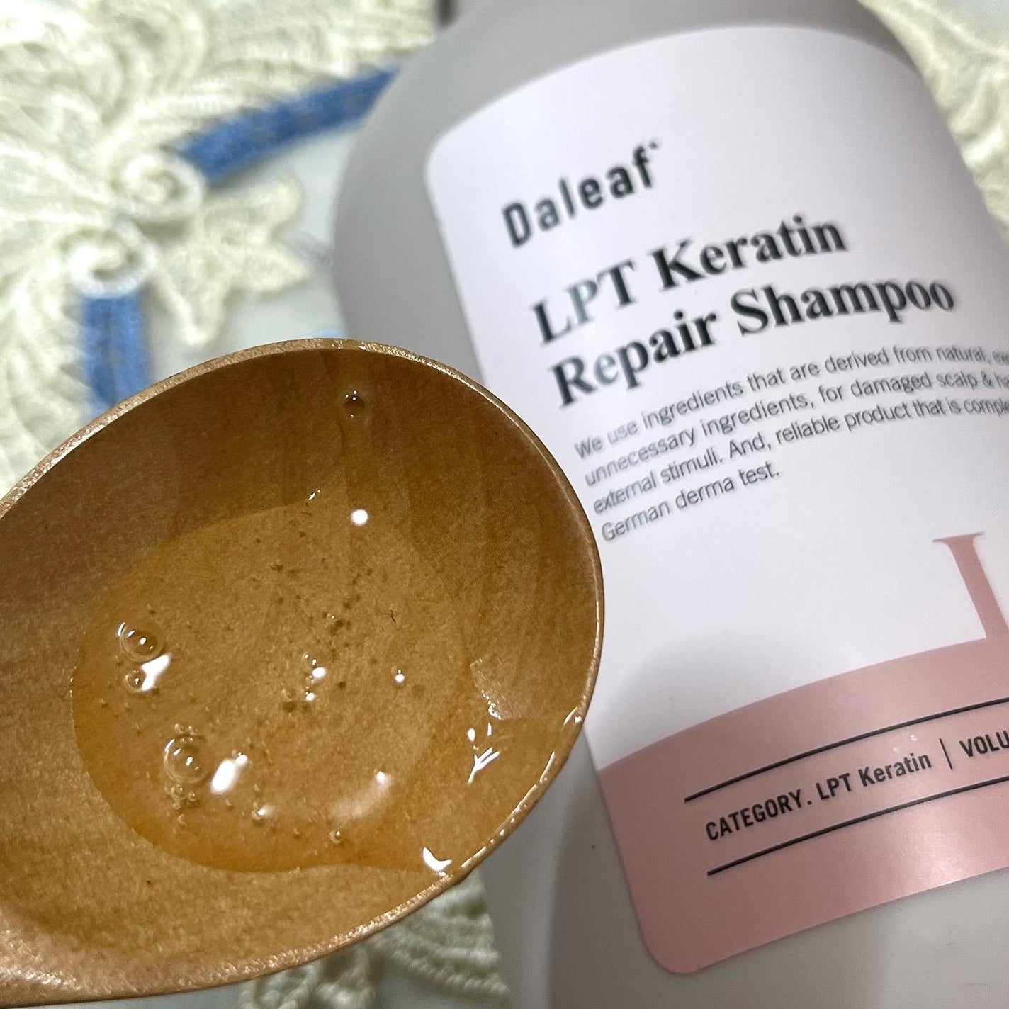 LPTケラチンリペアトリートメント/Daleaf/洗い流すヘアトリートメントを使ったクチコミ(4枚目)