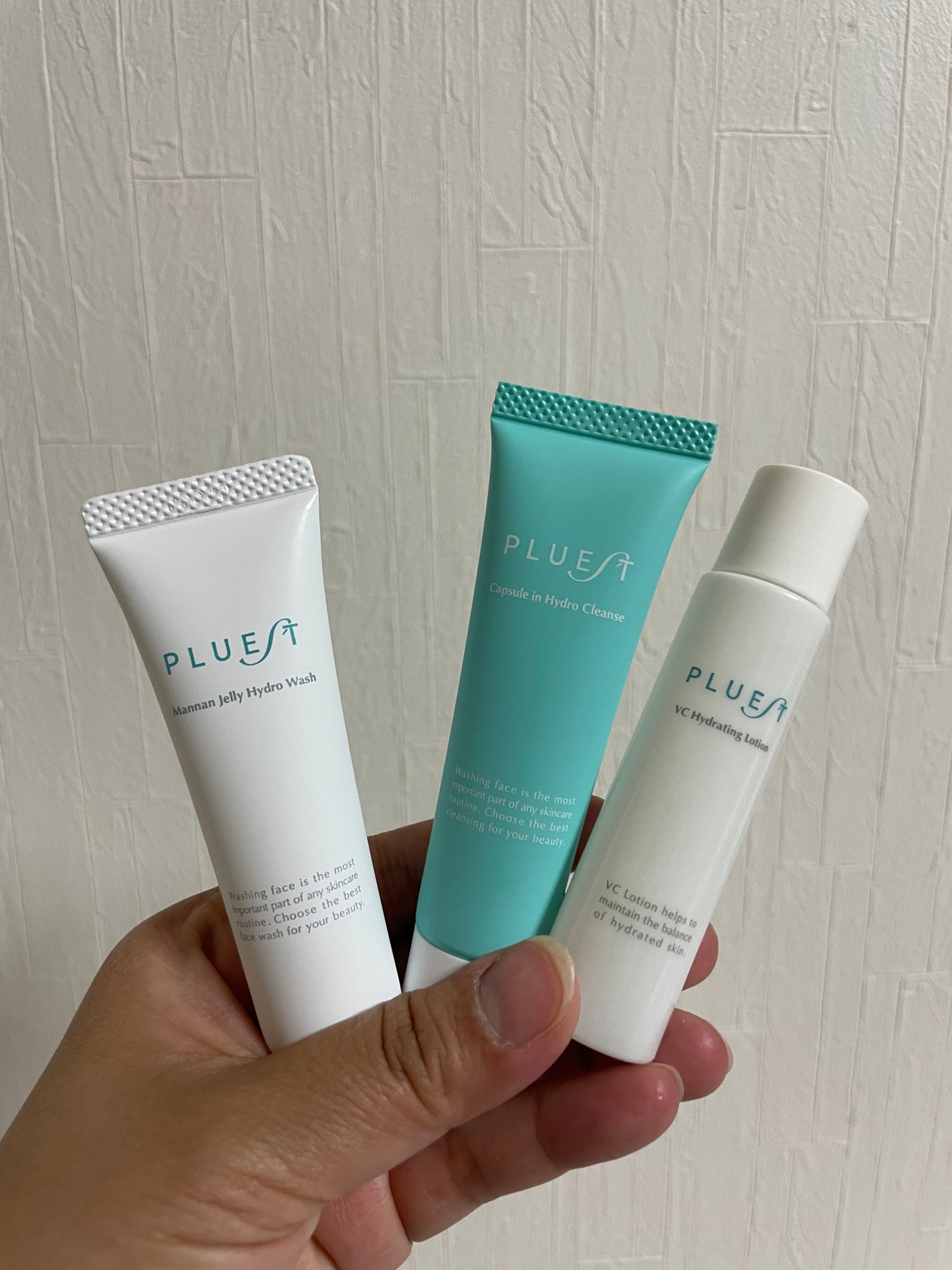 集中トライアル 5点セット/PLUEST/スキンケアキットを使ったクチコミ(2枚目)