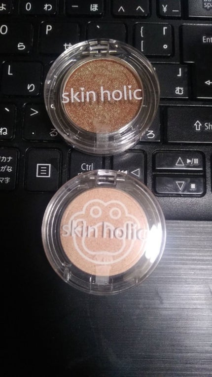 SHシャドウ/skin holic/単色アイシャドウを使ったクチコミ(1枚目)
