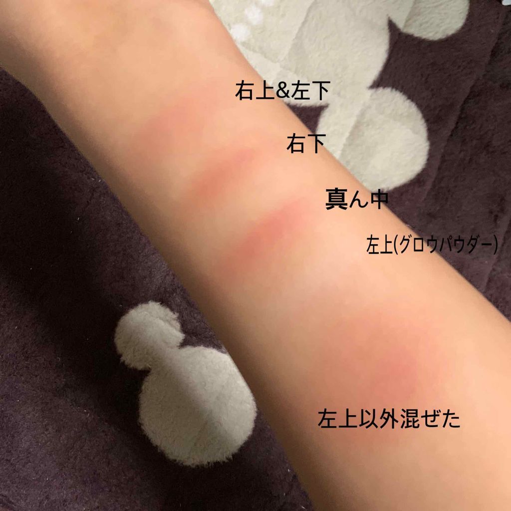 グロウフルールチークス/キャンメイク/パウダーチークを使ったクチコミ（2枚目）