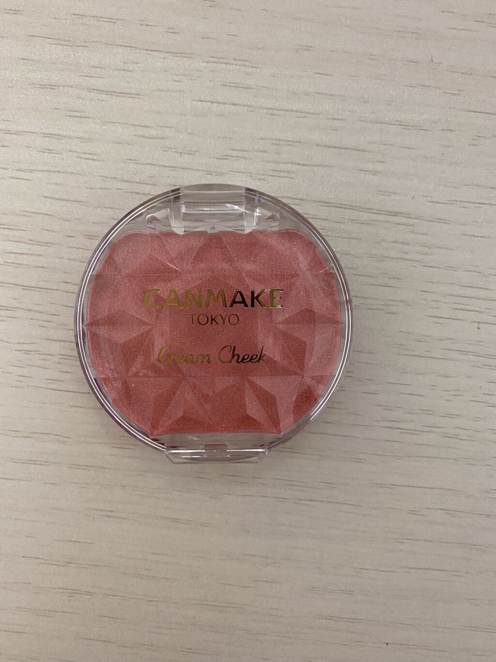 クリームチーク(パールタイプ)/キャンメイク/ジェル・クリームチークを使ったクチコミ（1枚目）