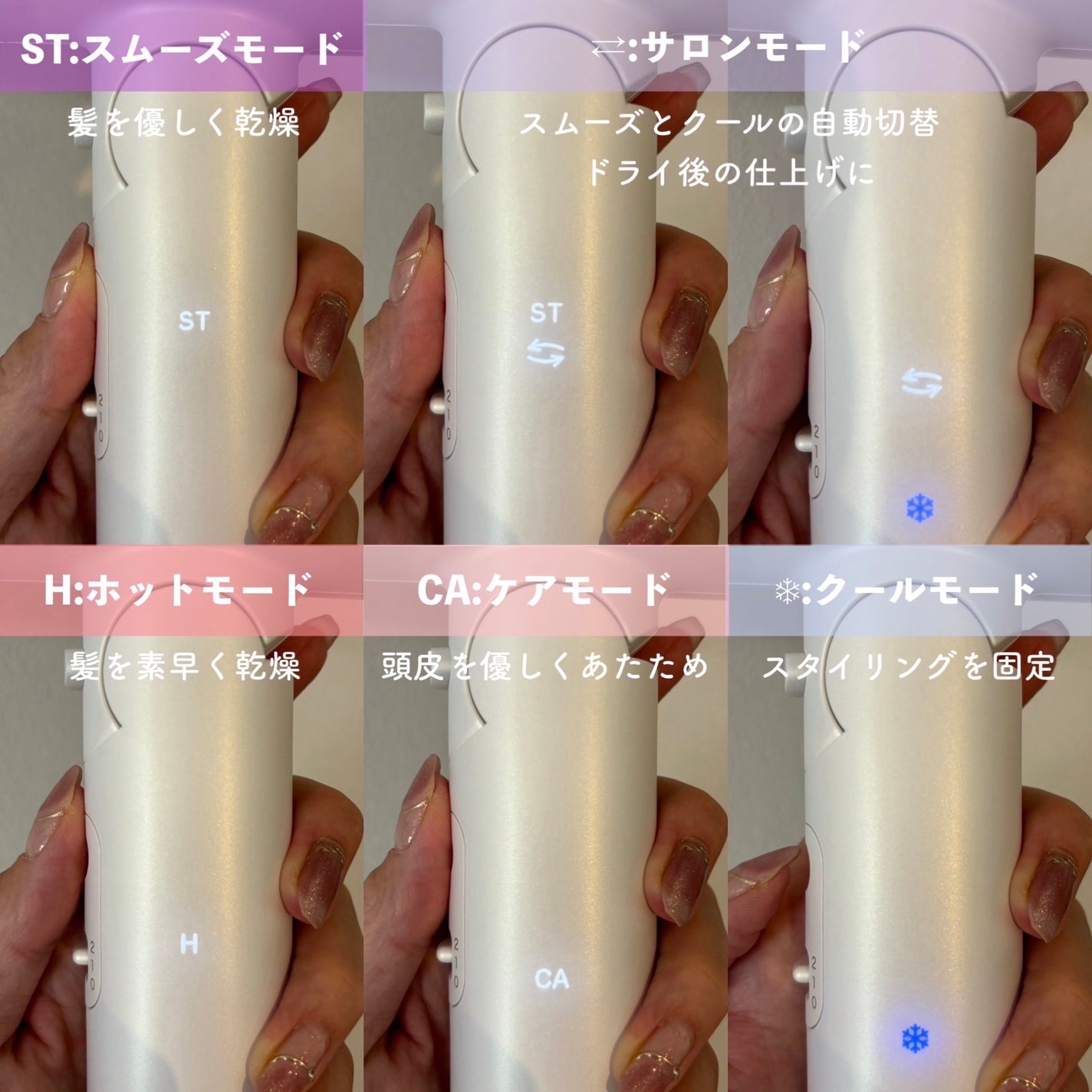 プリヴィレージュ モッズ・ヘアドライヤー スムーズEX(MHD-1263)/mod's hair/ドライヤーを使ったクチコミ(3枚目)