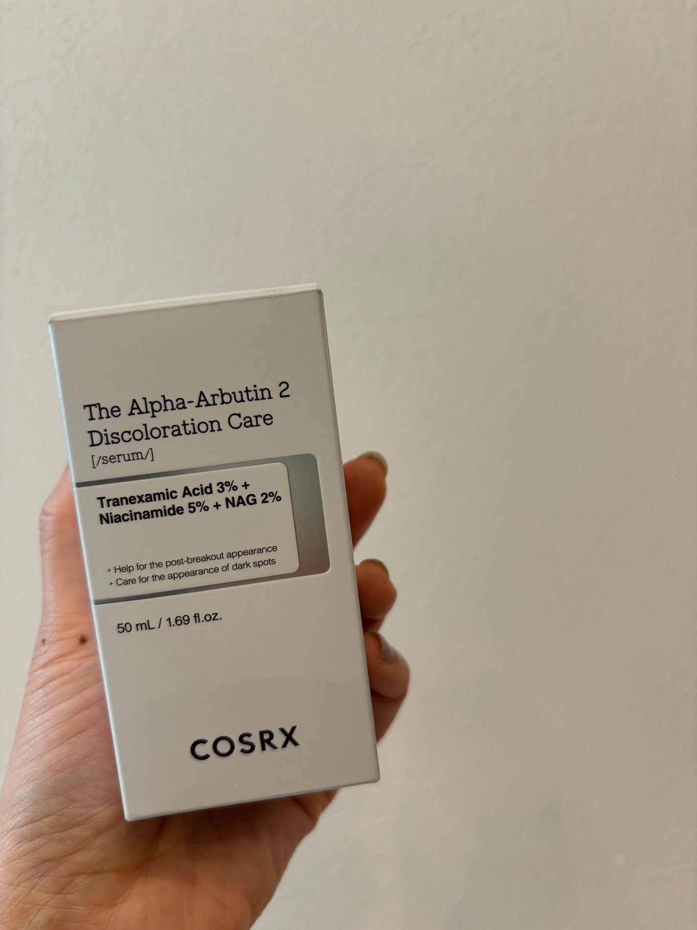 candy3ks on LIPS 「⚪️COSRXRXα-アルブチンディスカラーレーションケアセラ..」(5枚目)