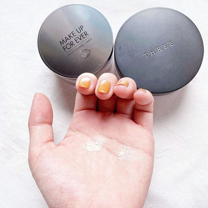 アドバンスドエシリアルスムースオペレーター ルースパウダー/THREE/ルースパウダーを使ったクチコミ(8枚目)