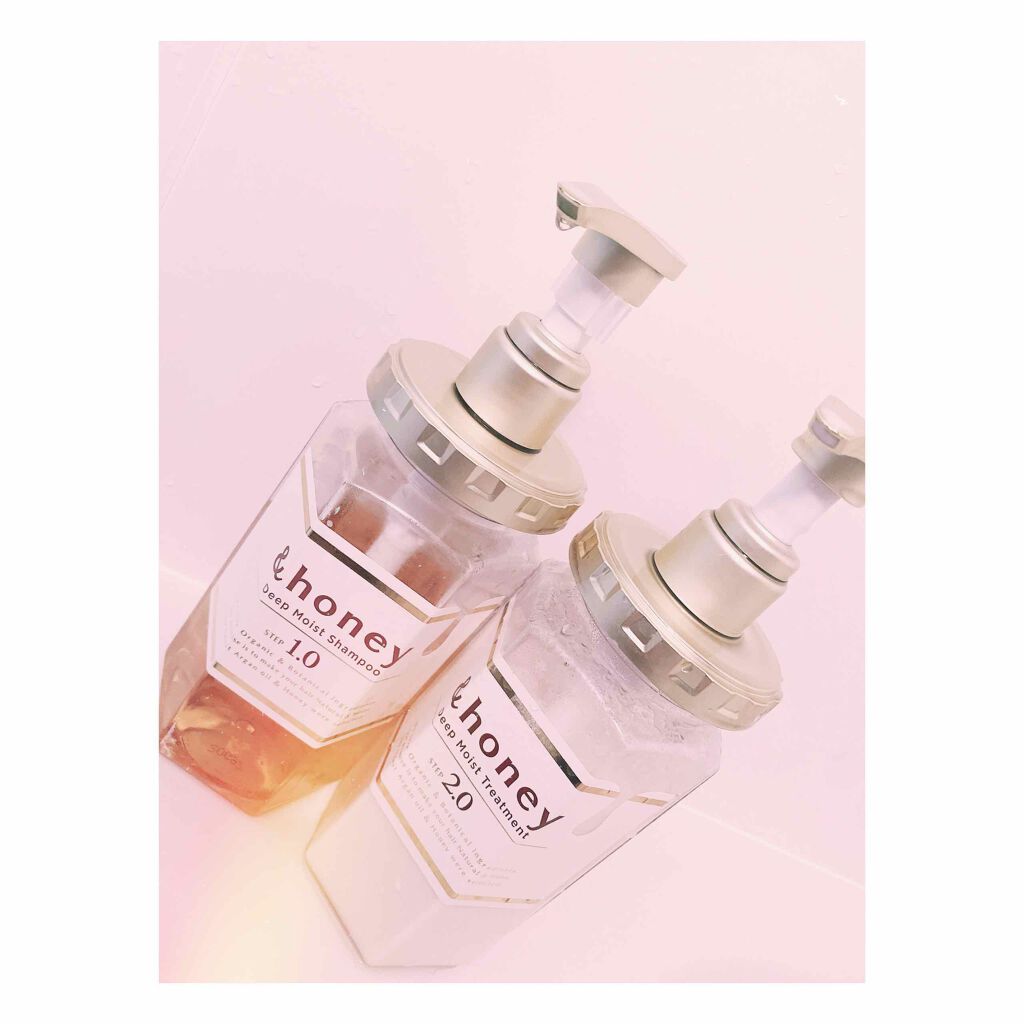 ディープモイスト シャンプー1.0/ヘアトリートメント2.0/&honey/市販シャンプーを使ったクチコミ(1枚目)