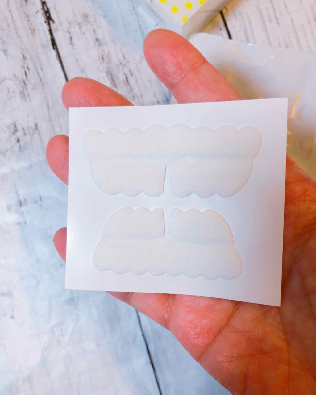 プレミアム ティースホワイトパック/Smile Cosmetique/その他オーラルケアを使ったクチコミ（3枚目）