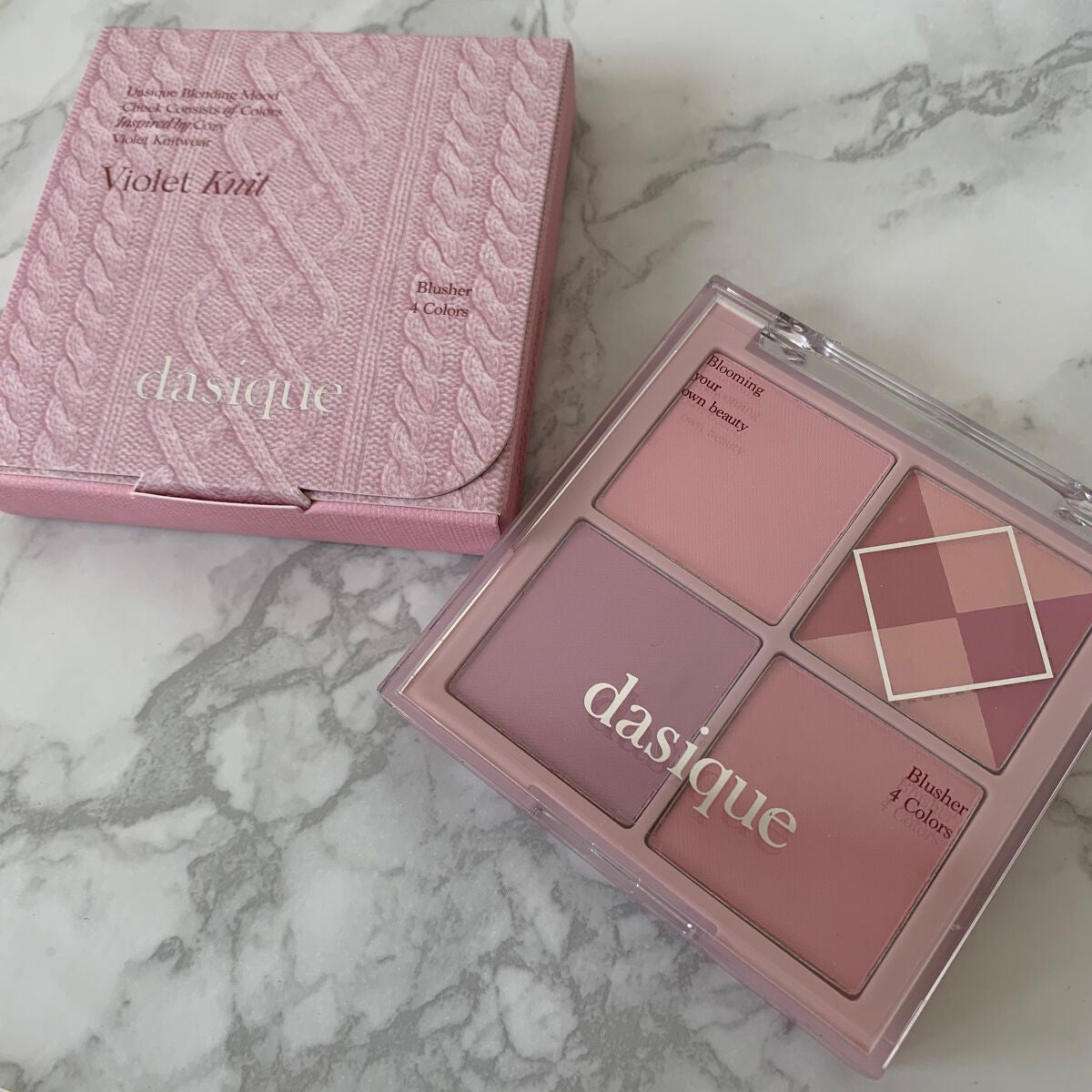 ブレンディングムードチーク/dasique/パウダーチークを使ったクチコミ(4枚目)