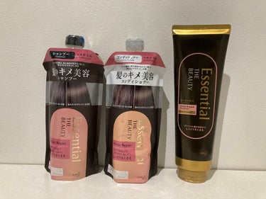 THE BEAUTY 髪のキメ美容プレミアムトリートメント＜モイストリペアプレミアム＞/エッセンシャル/洗い流すヘアトリートメントを使ったクチコミ（1枚目）